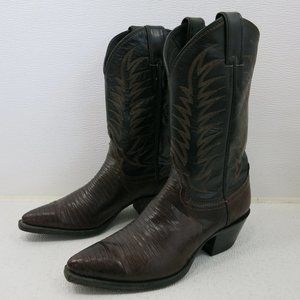 Justin Leather Dress Cowgirl Western Boot Shoe 7 B